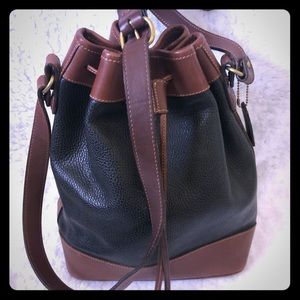 Vintage Coach Bucket Crossbody